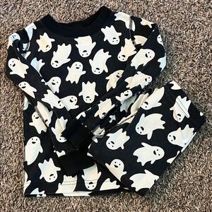 Ghost Print Pajama Set by Hanna Anderson size 5